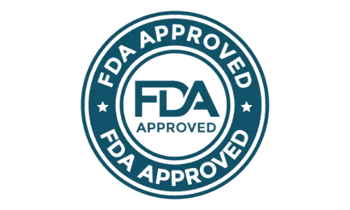FDA registered facility badge