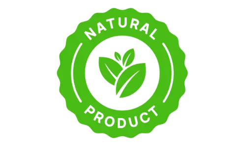 Natural product badge